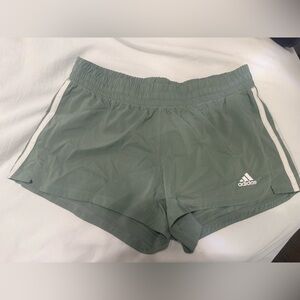Adidas Green Athletic Shorts
